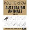 How to Draw Australian Animals for Kids - Paperback