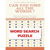 Puzzle Word Search Book Can You Find All the Words ? Find Each Word If Yo Can Easy to Medium to Hard Word Search Puzzle 100 Various Puzzles: Word Sear - Paperback