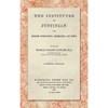 The Institutes of Justinian, With English Introduction, Translation, and Notes (1917) - Hardcover