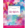 Adult Coloring Journal: Self-Reflection (Butterfly Illustrations, Rainbow Canvas) - Paperback