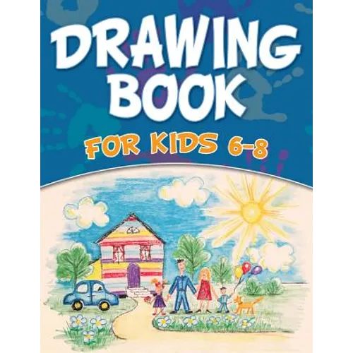 Drawing Book For Kids 6-8 - Paperback