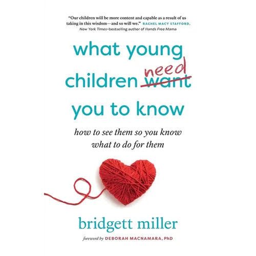 What Young Children Need You to Know: How to see them so you know what to do for them - Paperback