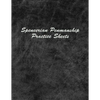 Spencerian Penmanship Practice Sheets: Perfect Cursive Hand Lettering Style Exercise Worksheets for Beginner and Advanced - Paperback