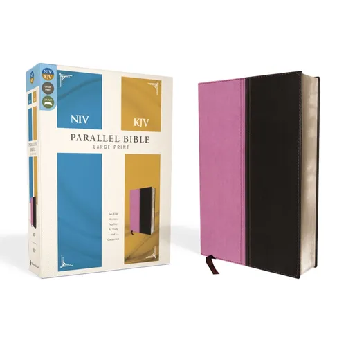 Side-By-Side Bible-PR-NIV/KJV-Large Print - Imitation Leather
