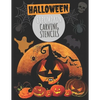 60 Pumpkin Carving Stencils: Template Patterns for Funny and Scary Halloween Decor with pages lined - Adults & Kids - Paperback