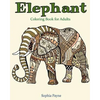 Elephant Coloring Book for Adults - Paperback