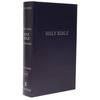 KJV, Pew Bible, Large Print, Hardcover, Blue, Red Letter Edition - Hardcover