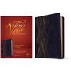 Biblia de Estudio del Diario Vivir Rvr60 (Sentipiel, Morado Oscuro, Letra Roja) - Imitation Leather