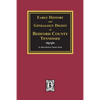 Early History and Genealogy Digest of Bedford County, Tennessee - Paperback