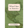 What I Saw in America - Paperback