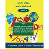 Sixth Grade Math Volume 3: Compare and Order Decimals, Add and Subtract Decimals, Multiply and Divide Decimals, Fractions, Decimals, Percents - Paperback