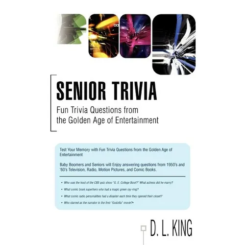 Senior Trivia: Fun Trivia Questions from the Golden Age of Entertainment - Paperback