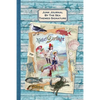 Junk Journal By The Sea Themed Signature: Full color 6 x 9 slim Paperback with ephemera to cut out and paste in - no sewing needed! - Paperback