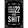 Look at You Turning 22 and Shit: Funny birthday gift for 22 year old - Paperback