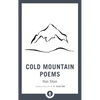 Cold Mountain Poems: Zen Poems of Han Shan, Shih Te, and Wang Fan-Chih - Paperback