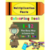 Multiplication Facts Colouring Book 1-12: The Easy Way to Learn the Times Tables - Paperback
