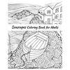 Seascapes Coloring Book for Adults - Paperback