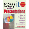 Say It with Presentations, 2e REV and Exp Ed (Pb) - Paperback