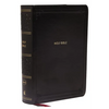 Nkjv, Reference Bible, Compact, Leathersoft, Black, Red Letter Edition, Comfort Print: Holy Bible, New King James Version - Imitation Leather