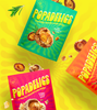 Popadelics Crunchy Mushroom Chips — Variety Pack | All 3 Flavors | 6-Pack