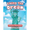 Living The Dream: American Coloring Book - Paperback