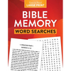 Bible Memory Word Searches Large Print - Paperback