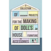 A Collection of Woodwork Projects for the Making of Doll's House Furniture and Accessories - Paperback