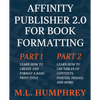 Affinity Publisher 2.0 for Book Formatting - Paperback
