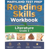 MARYLAND TEST PREP Reading Skills Workbook Literature Grade 3: Preparation for the MCAP English Language Arts Assessments - Paperback