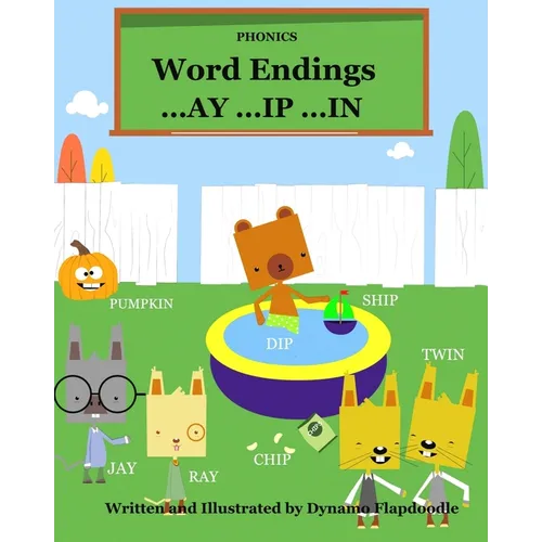 Phonics word endings AY, IP, IN - Paperback