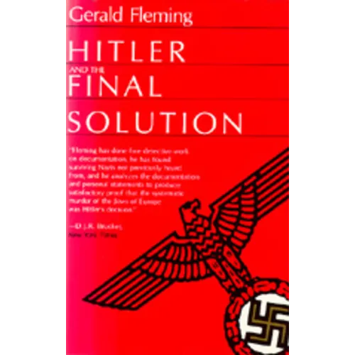 Hitler and the Final Solution - Paperback