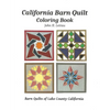 California Barn Quilt Coloring Book - Paperback