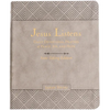 Jesus Listens Note-Taking Edition, Leathersoft, Gray, with Full Scriptures: Daily Devotional Prayers of Peace, Joy, and Hope (a 365-Day Prayer Book) - Leather