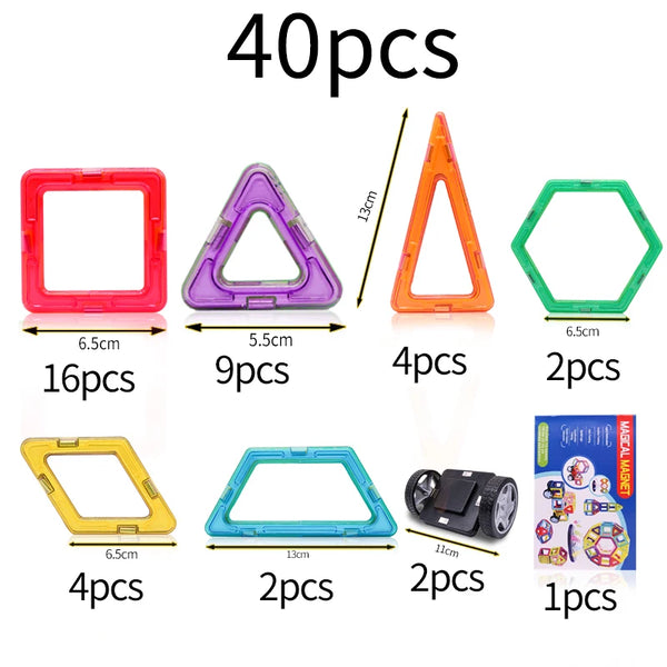 Magnetic Designer Construction Set