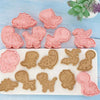 Kawaii Cookie Cutters 3D 8 Pcs