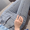 Kawaii Beaded Beauty High Waist Jeans