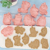 Kawaii Cookie Cutters 3D 8 Pcs