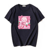 Kawaii Axolotl Strawberry Milk T-Shirt