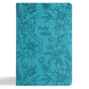 NASB Large Print Thinline Bible, Value Edition, Teal Leathertouch - Imitation Leather