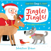 Can You Say It, Too? Jingle! Jingle!: (A Christmas Interactive Lift-The-Flap Holiday Animal Sound Book Featuring Reindeer, Polar Bears, and Snowmen - - Board Book