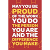 May You Be Proud Of The Work You Do The Person You Are And The Difference You Make: Employee Appreciation Gift for Your Employees, Coworkers, or Boss - Paperback