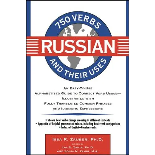 750 Russian Verbs and Their Uses - Paperback