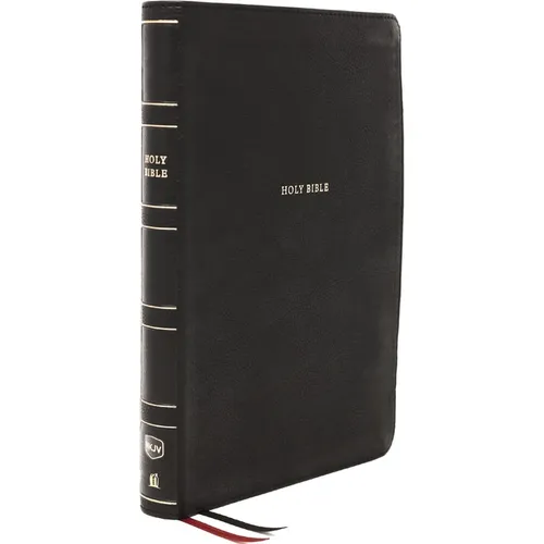 Nkjv, Thinline Reference Bible, Large Print, Leathersoft, Black, Comfort Print: Holy Bible, New King James Version - Imitation Leather