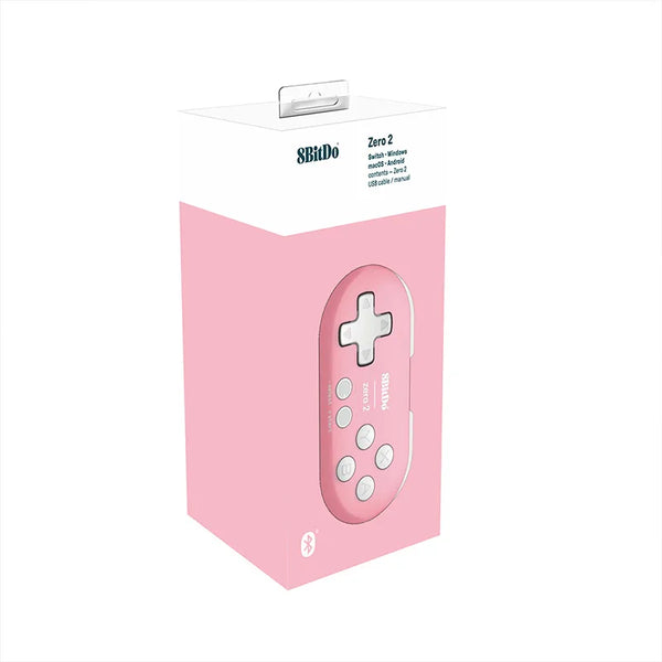 8BitDo Zero 2 Bluetooth Gamepad Mini Controller Compatible