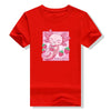 Kawaii Axolotl Strawberry Milk T-Shirt