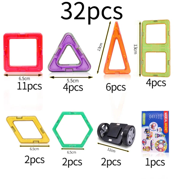 Magnetic Designer Construction Set