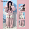 Kawaii Bunny Winter Onesie Pajama