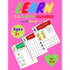 Learn to Write Number Workbook learning Numbers For GIRLS Age 3+: practice for kids to write numbers workbook age 3 + - Paperback