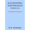 Accounting and Finance Formulas: A Simple Introduction - Paperback