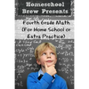 Fourth Grade Math: (For Homeschool or Extra Practice) - Paperback